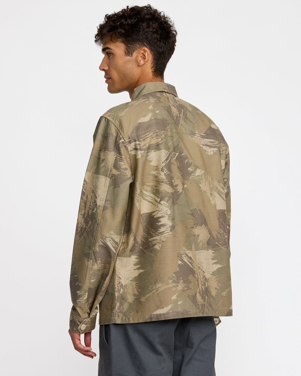 Mil Jacket - Khaki Camo | RVCA outlet