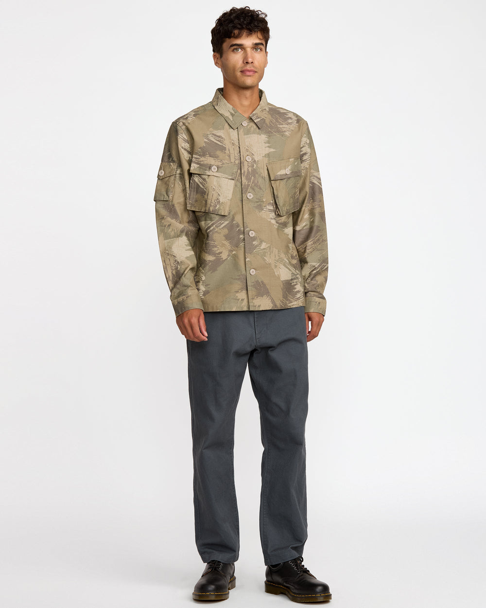 Mil Jacket - Khaki Camo | RVCA outlet