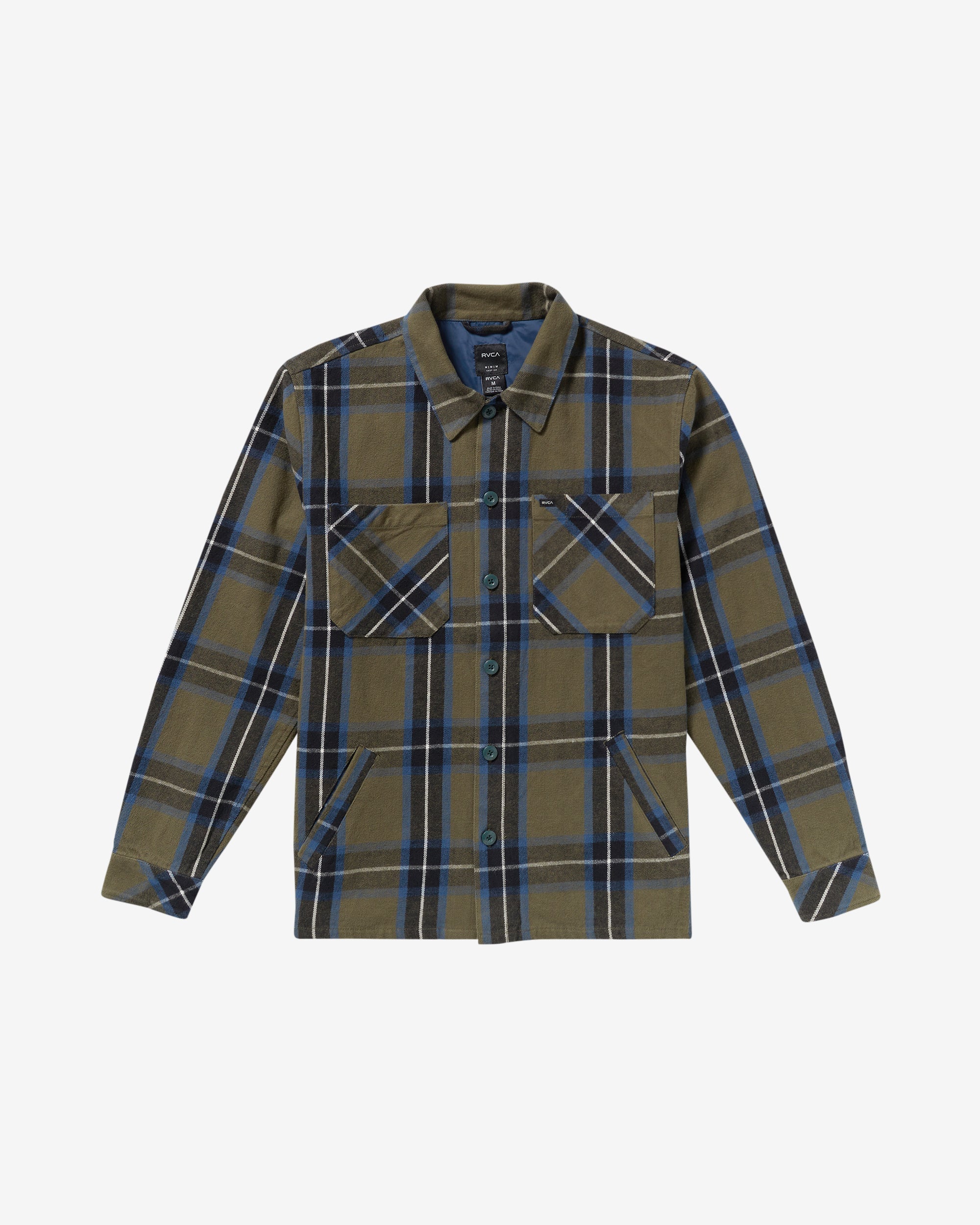 Flight Risk Shirt Jacket - Hunter Green | RVCA sale