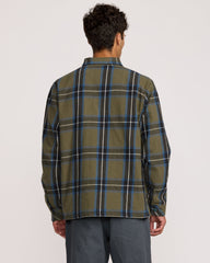 Flight Risk Shirt Jacket - Hunter Green | RVCA sale