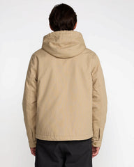 Sonora Hooded Jacket - Khaki | RVCA discount
