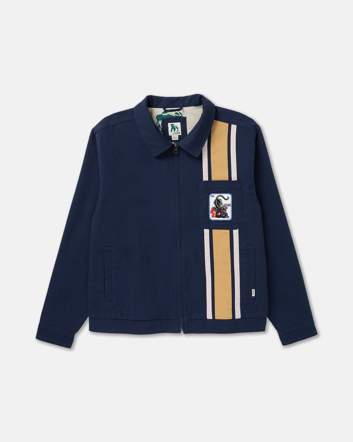 Panther Team Jacket - Garage Blue | RVCA near me