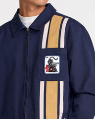 Panther Team Jacket - Garage Blue | RVCA near me