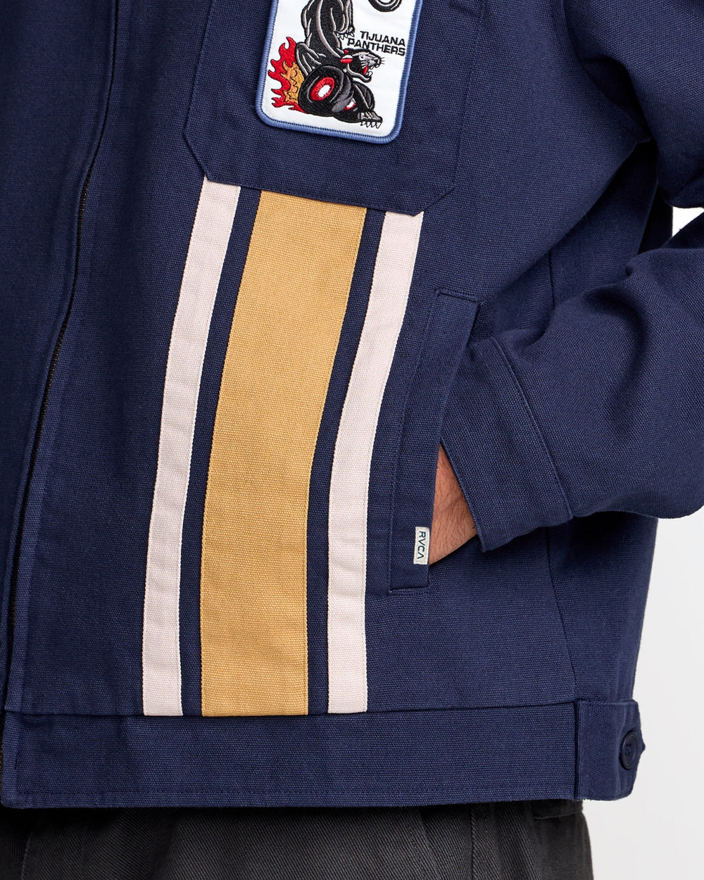 Panther Team Jacket - Garage Blue | RVCA near me