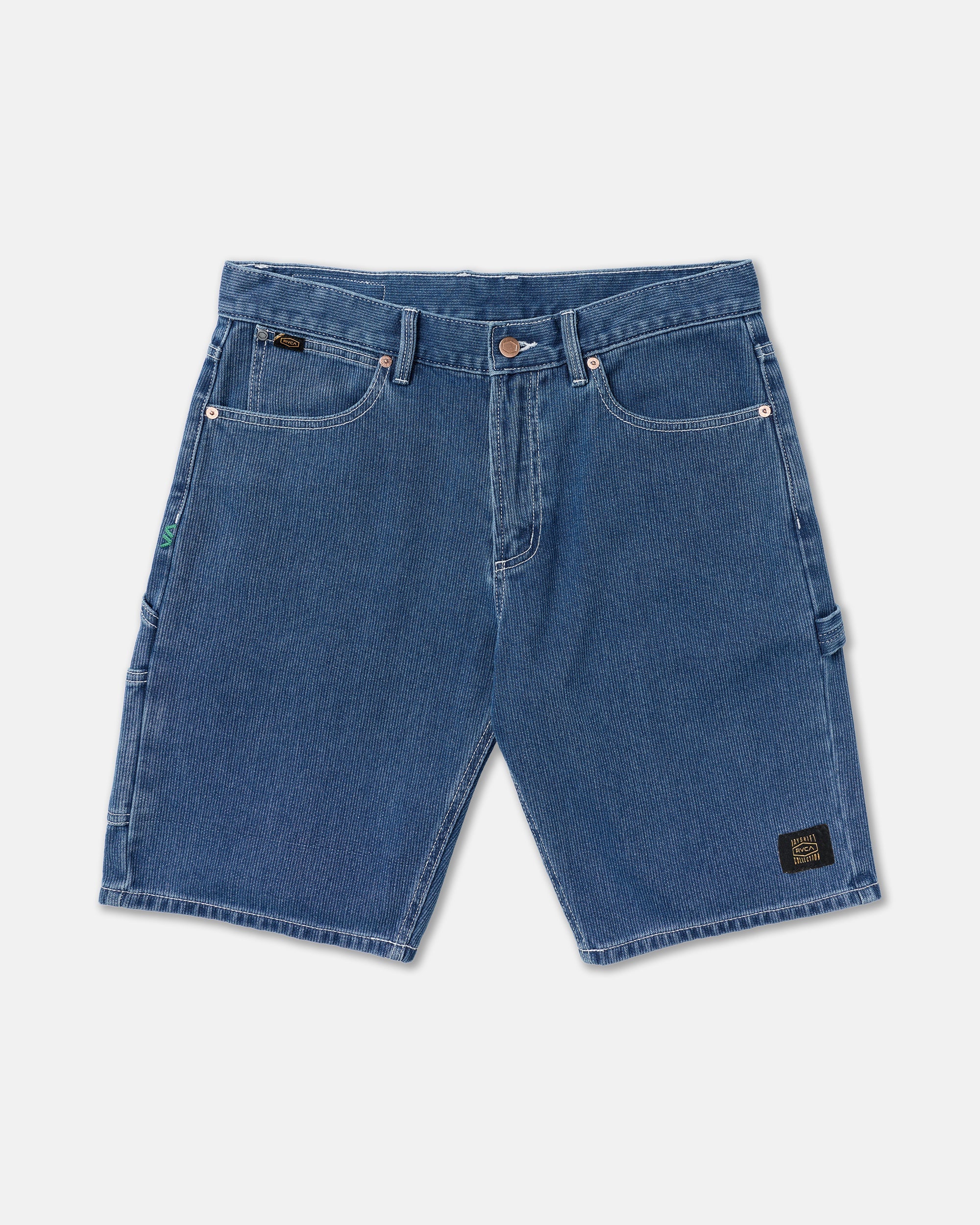 Dayshift Denim Shorts - Blue Collar | RVCA on sale