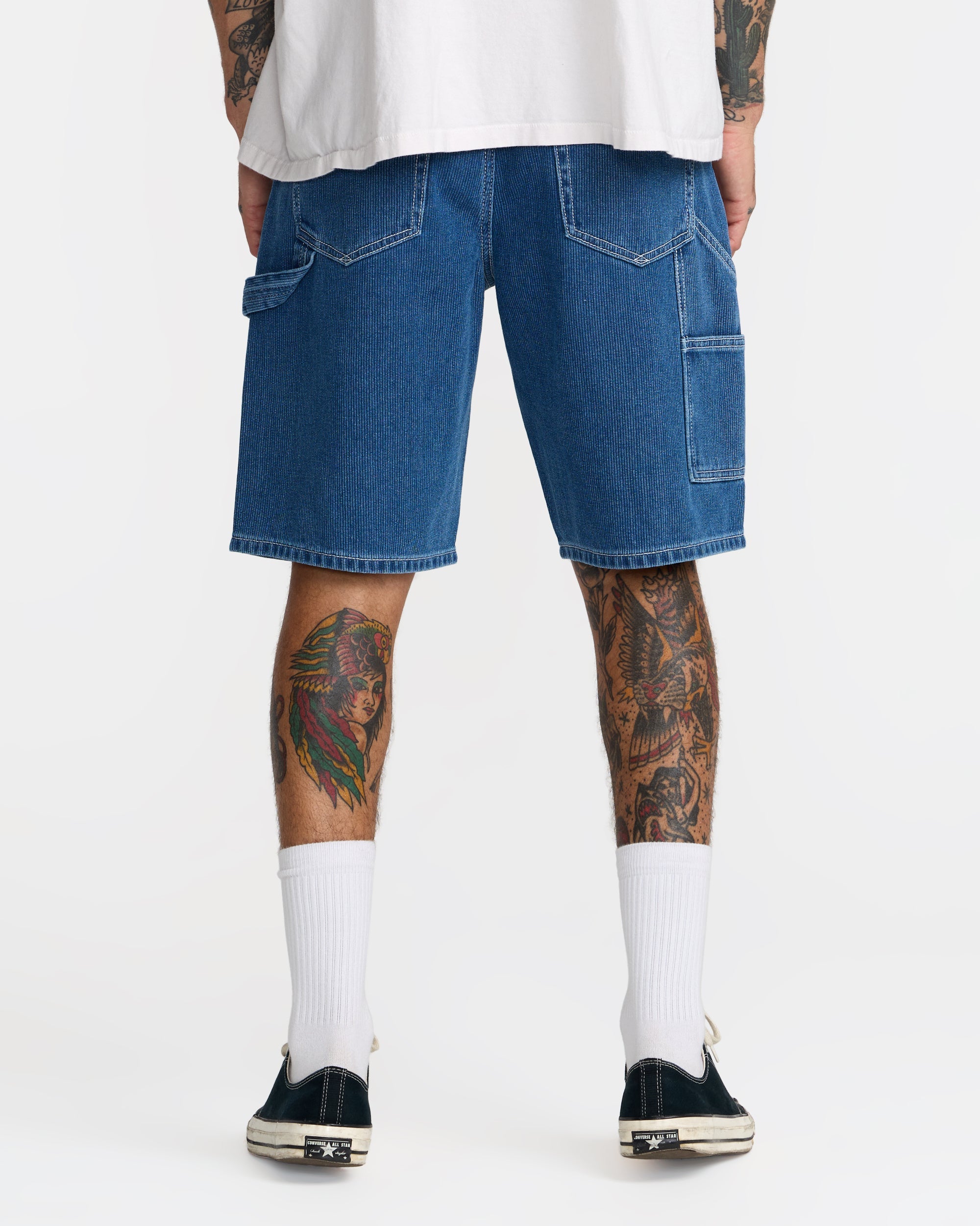 Dayshift Denim Shorts - Blue Collar | RVCA on sale
