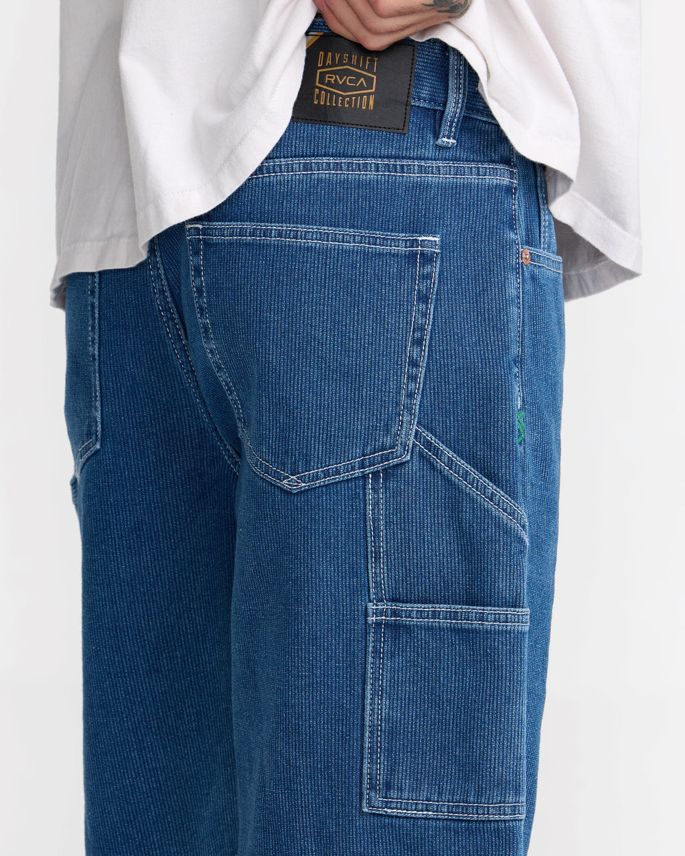 Dayshift Denim Shorts - Blue Collar | RVCA on sale