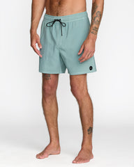 VA Pigment Elastic Short Trunk 16" - Blue Haze | RVCA sale