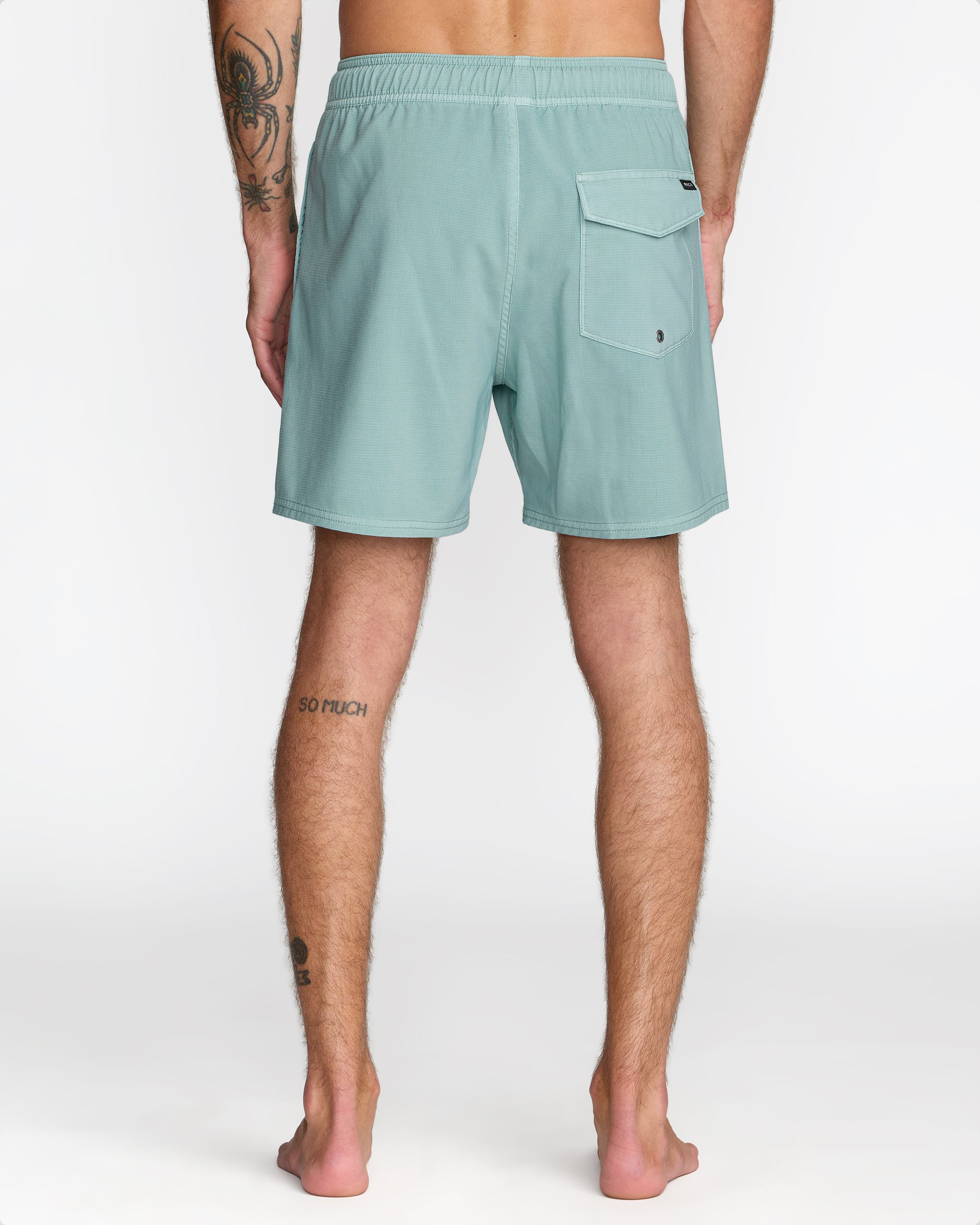 VA Pigment Elastic Short Trunk 16" - Blue Haze | RVCA sale