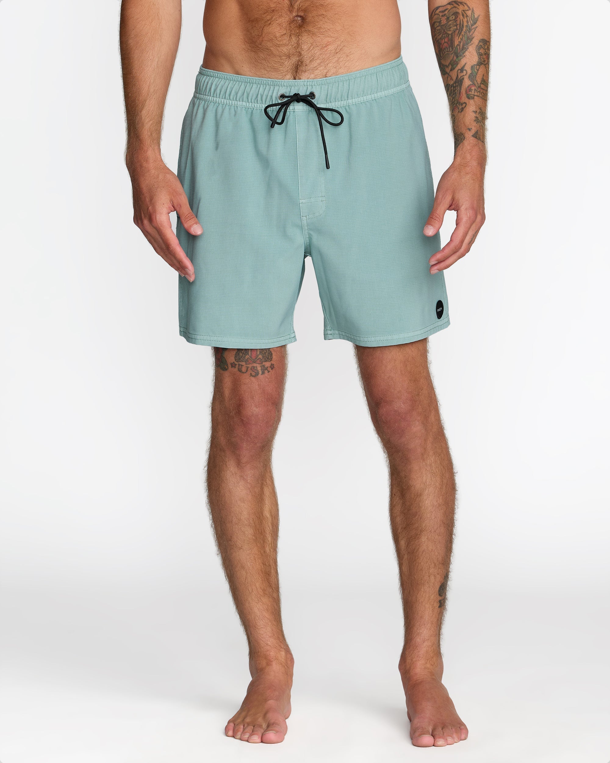 VA Pigment Elastic Short Trunk 16" - Blue Haze | RVCA sale
