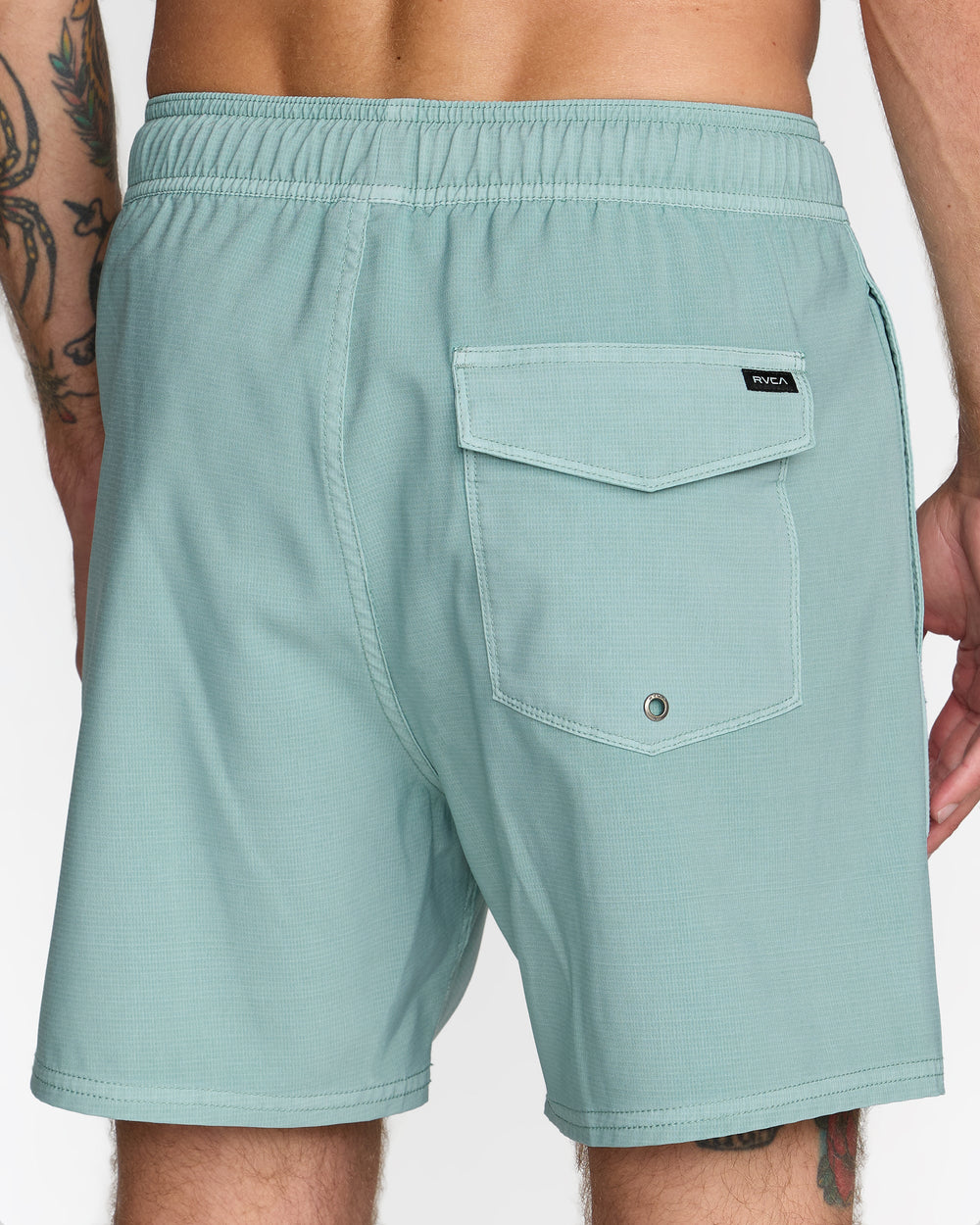 VA Pigment Elastic Short Trunk 16" - Blue Haze | RVCA sale