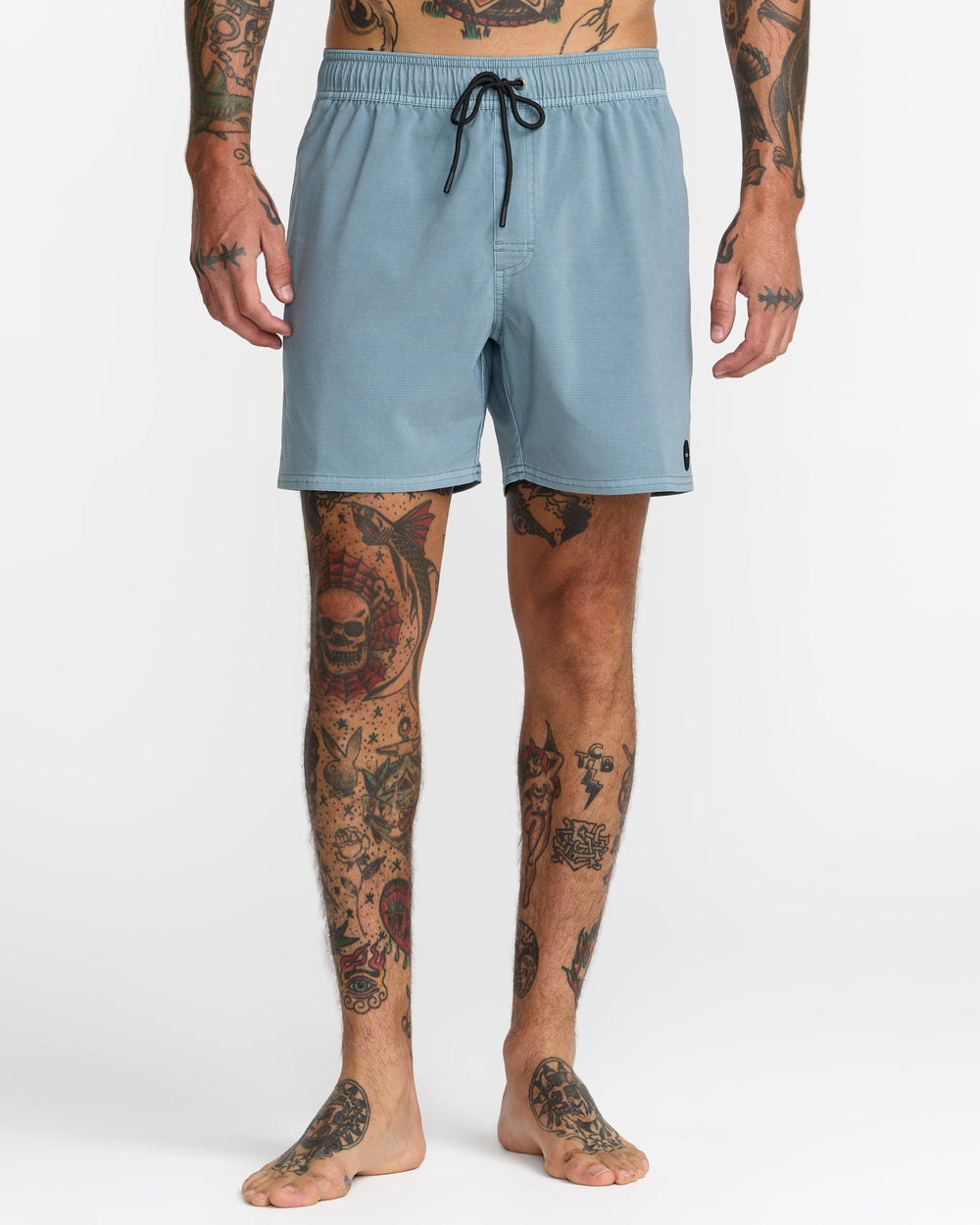 VA Pigment Elastic 16" Shorts - Lead | RVCA online