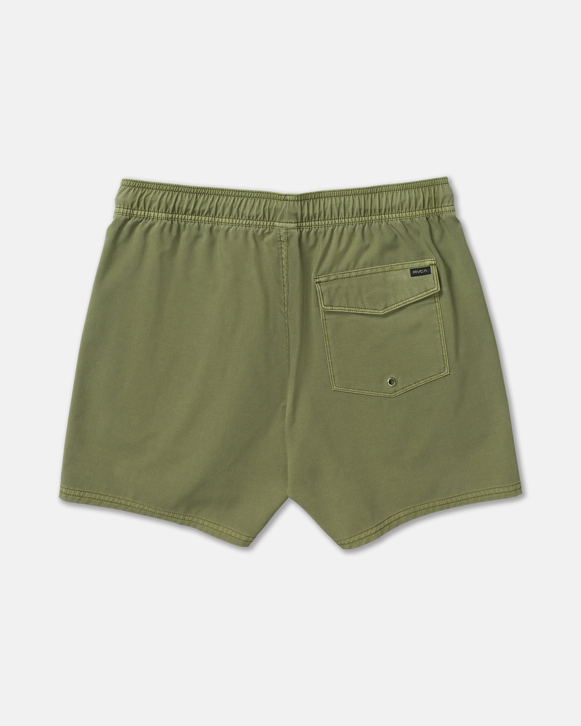 VA Pigment Elastic Short Trunk 16" - Martini Olive | RVCA outlet