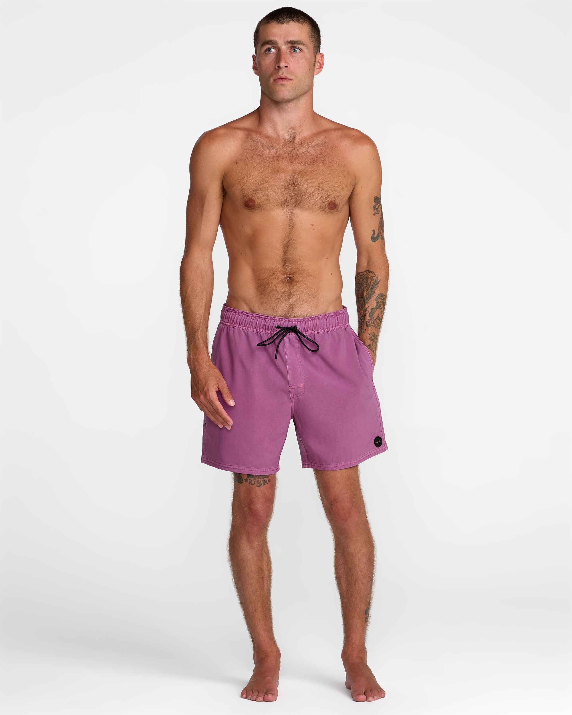 VA Pigment Elastic Short Trunk 16" - Rose Shadow | RVCA US