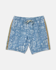 Local Aloha Elastic Trunk 19" - Light Blue | RVCA sale