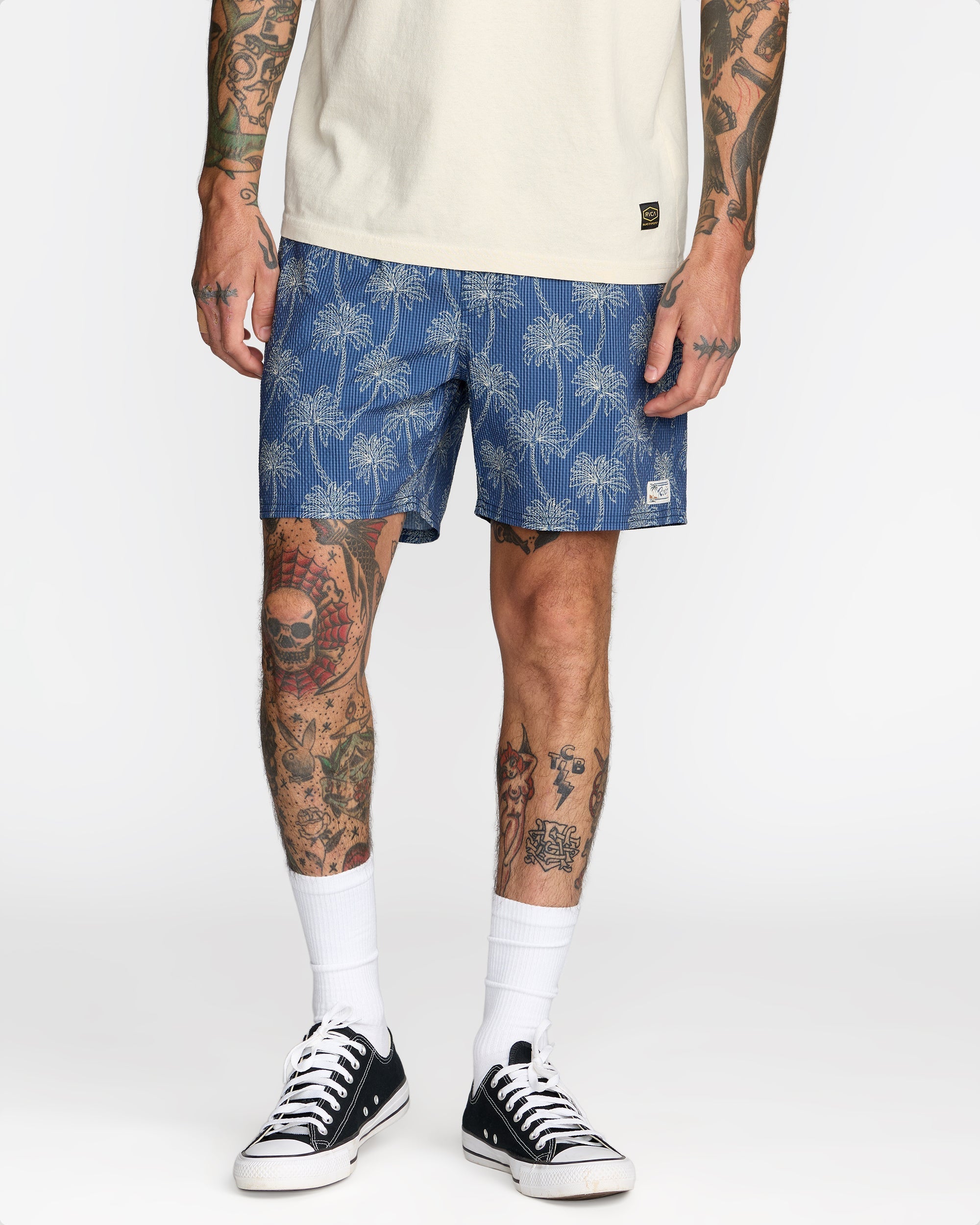Exotica Elastic 2 Trunk 16" - Dark Denim | RVCA online