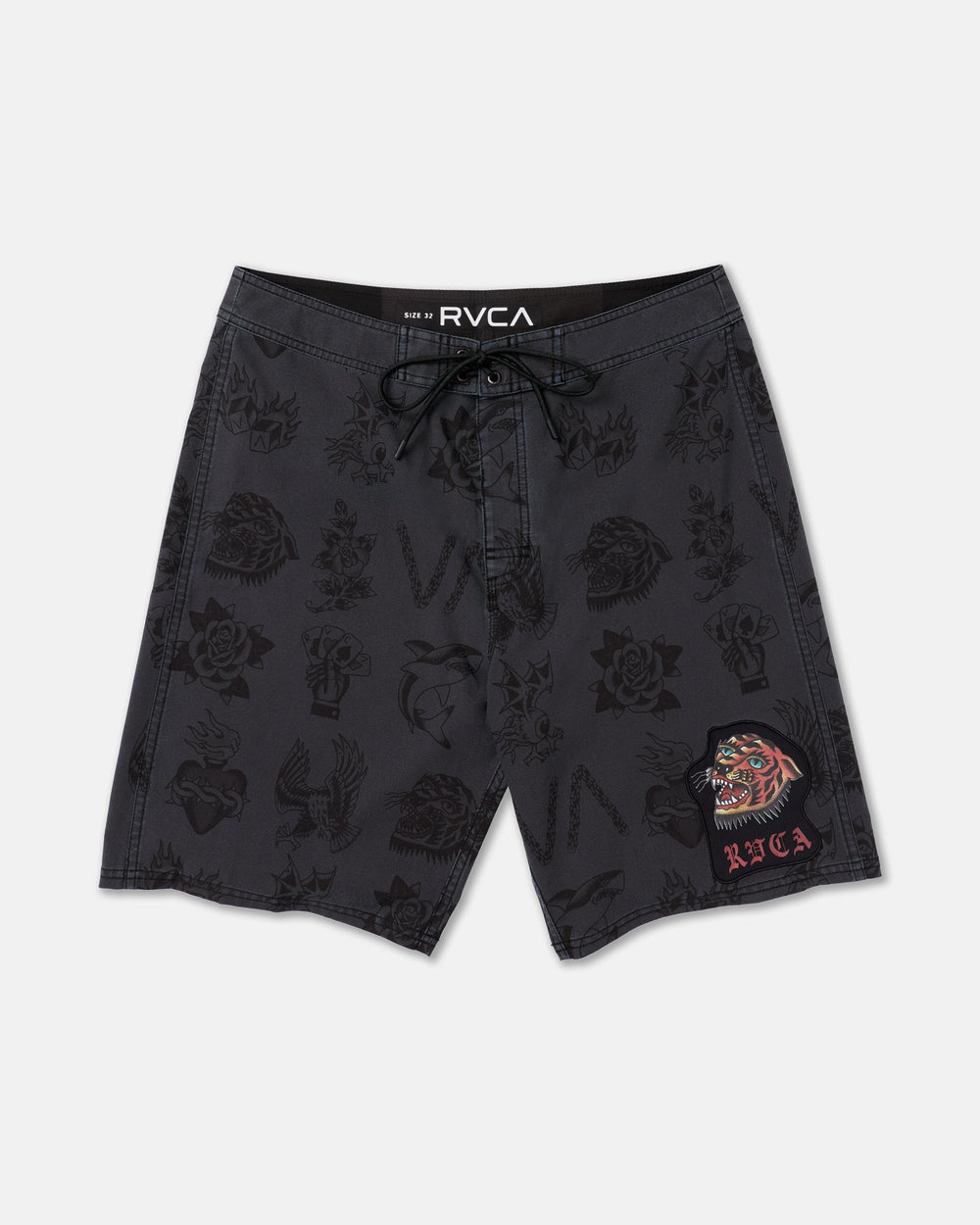 Kaleb Boardshorts - Black | RVCA discount