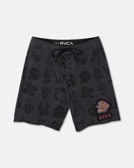 Kaleb Boardshorts - Black | RVCA discount