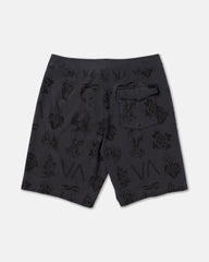 Kaleb Boardshorts - Black | RVCA discount