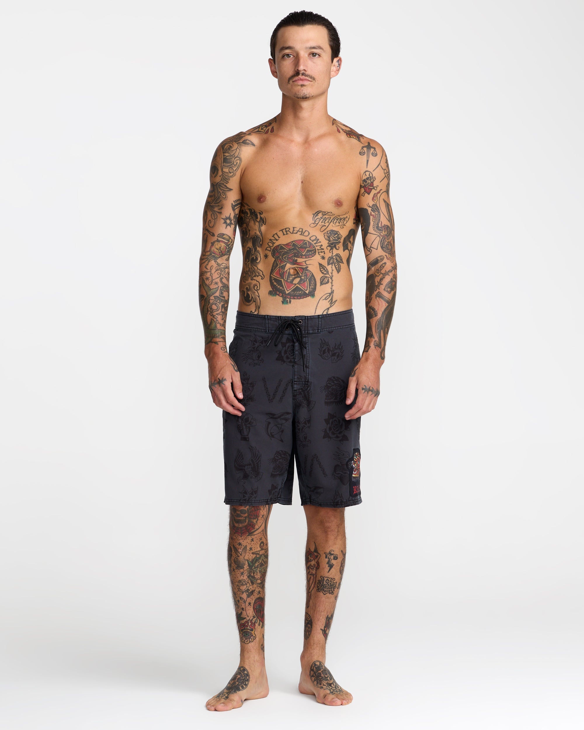 Kaleb Boardshorts - Black | RVCA discount