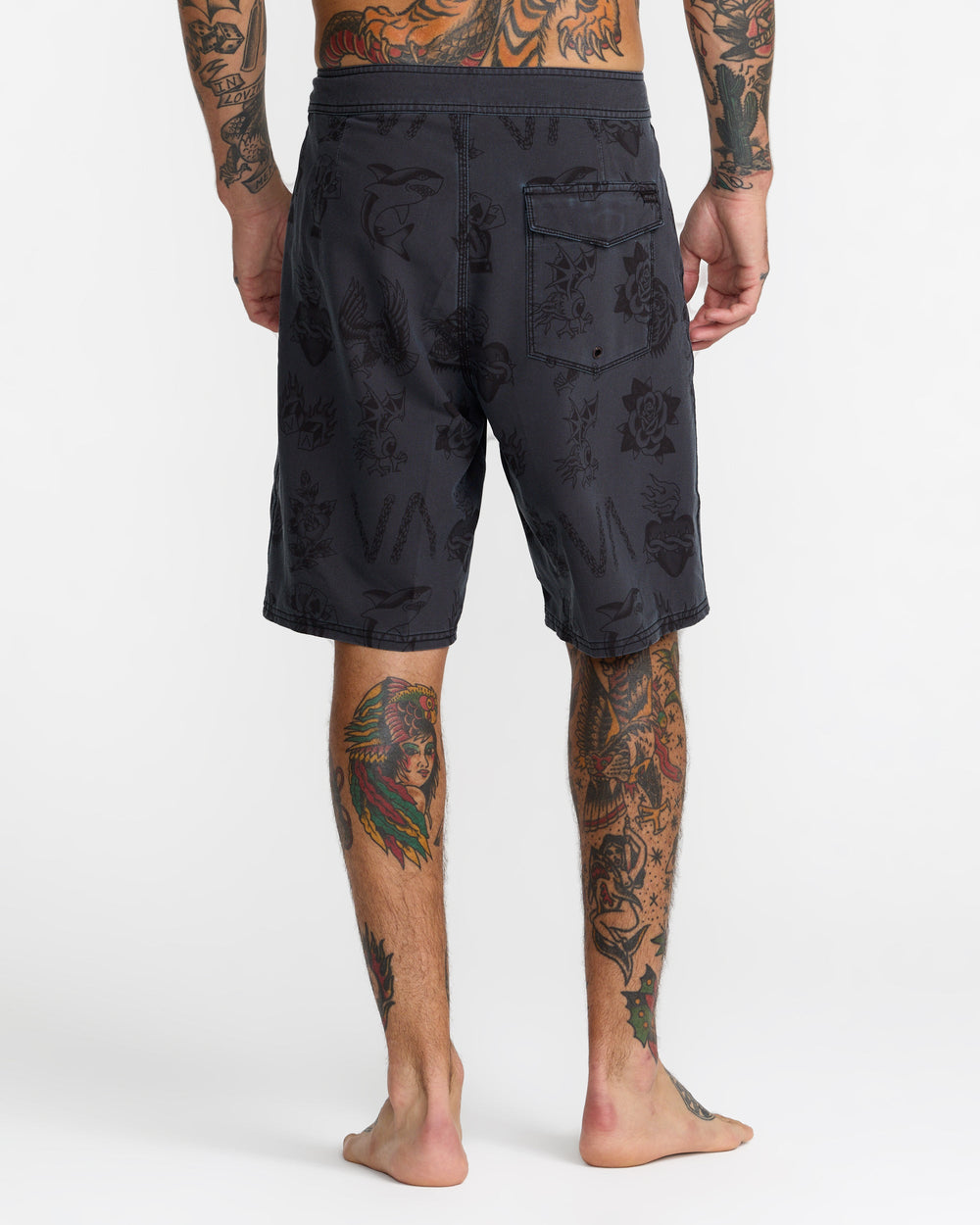 Kaleb Boardshorts - Black | RVCA discount