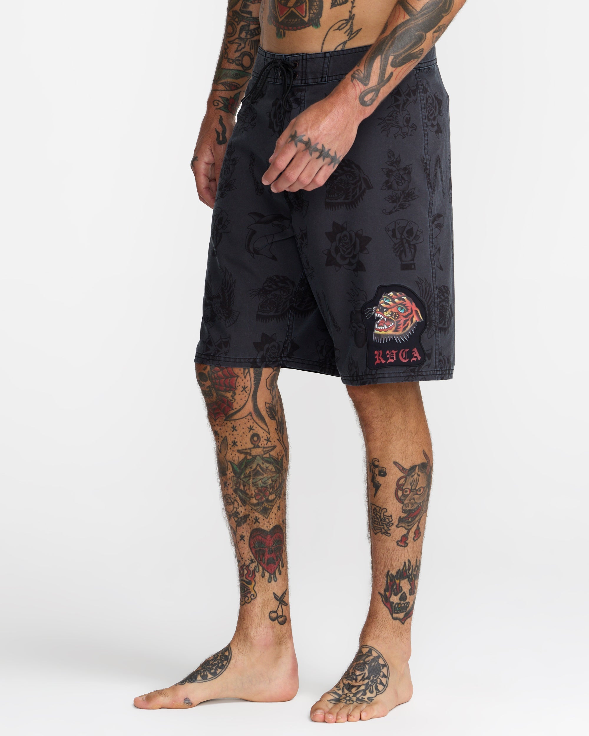 Kaleb Boardshorts - Black | RVCA discount