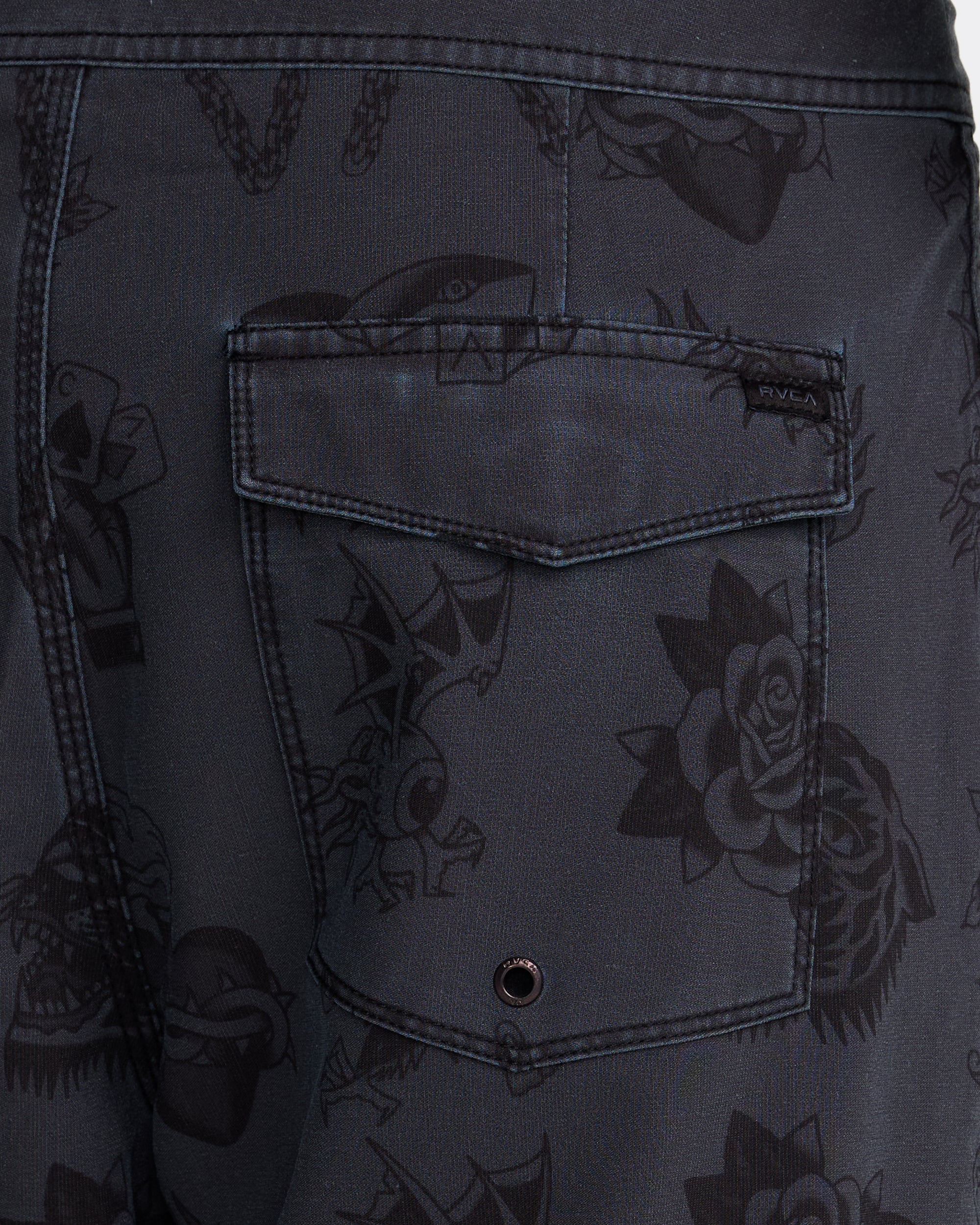 Kaleb Boardshorts - Black | RVCA discount