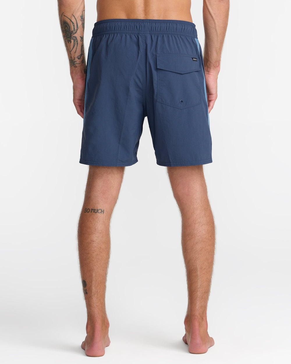 Crest Elastic 17" Shorts - Moody Blue | RVCA for sale