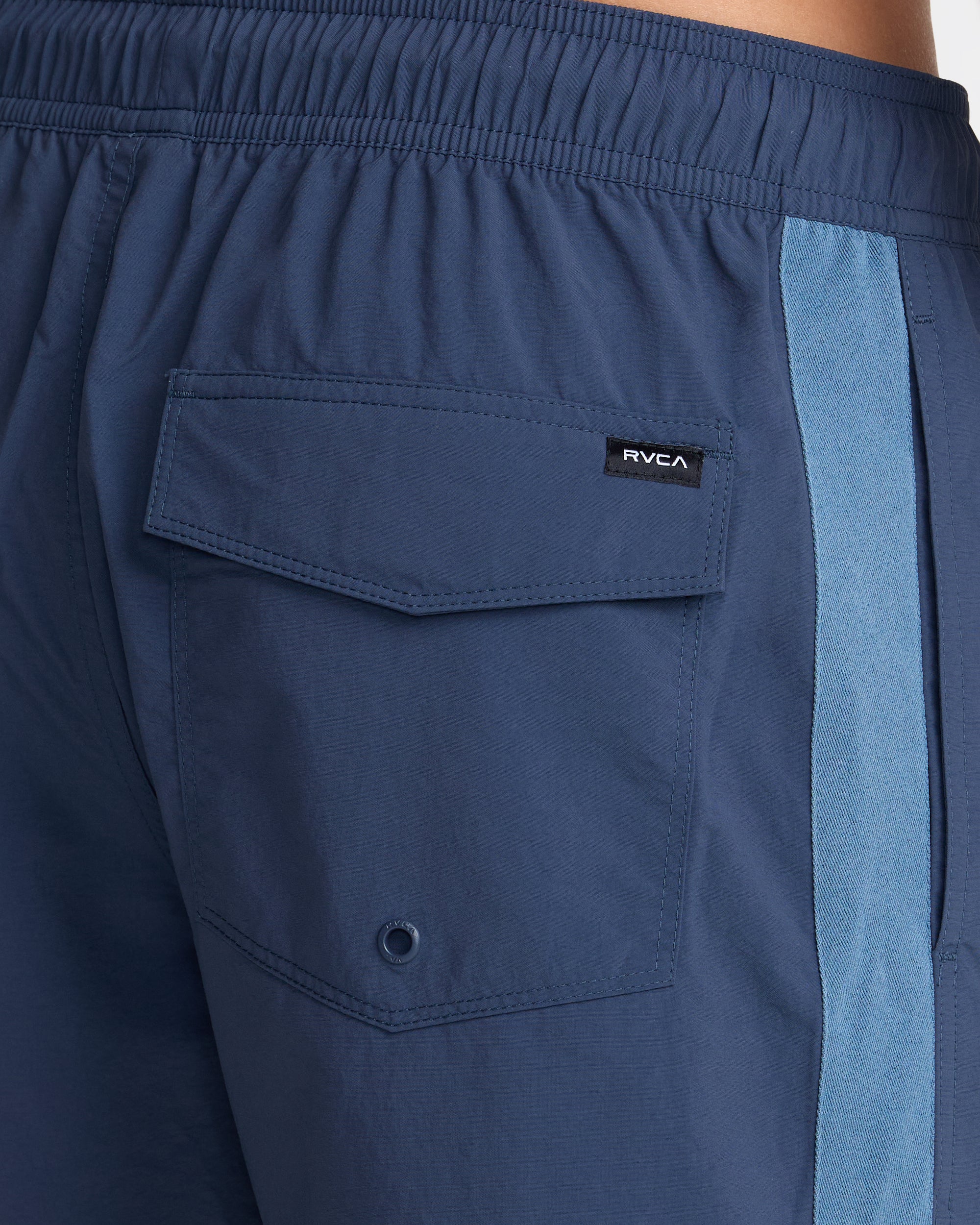 Crest Elastic 17" Shorts - Moody Blue | RVCA for sale