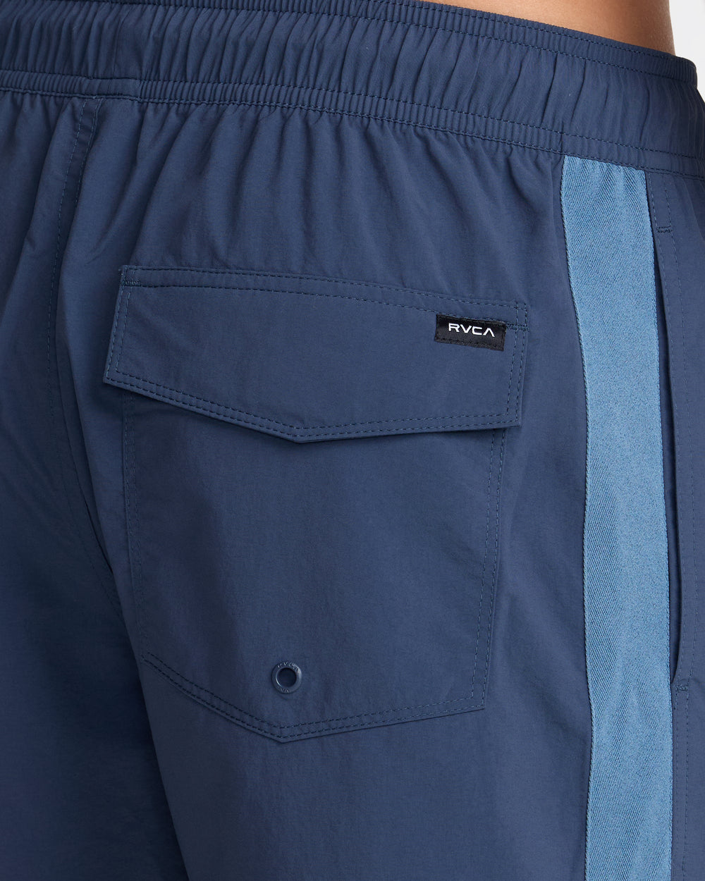 Crest Elastic 17" Shorts - Moody Blue | RVCA for sale