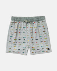 Kaleb VA Elastic Shorts - Light Olive | RVCA on sale