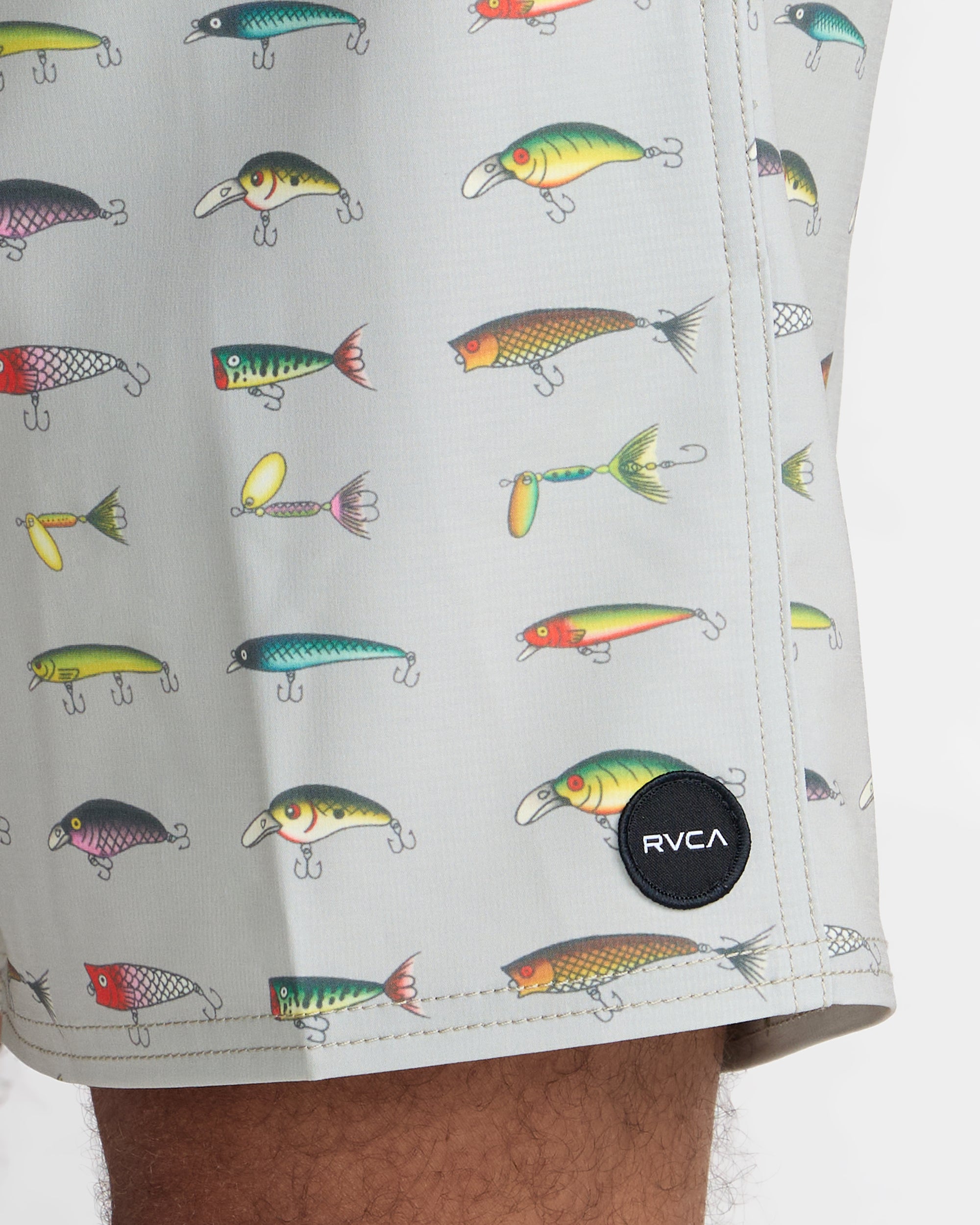Kaleb VA Elastic Shorts - Light Olive | RVCA on sale