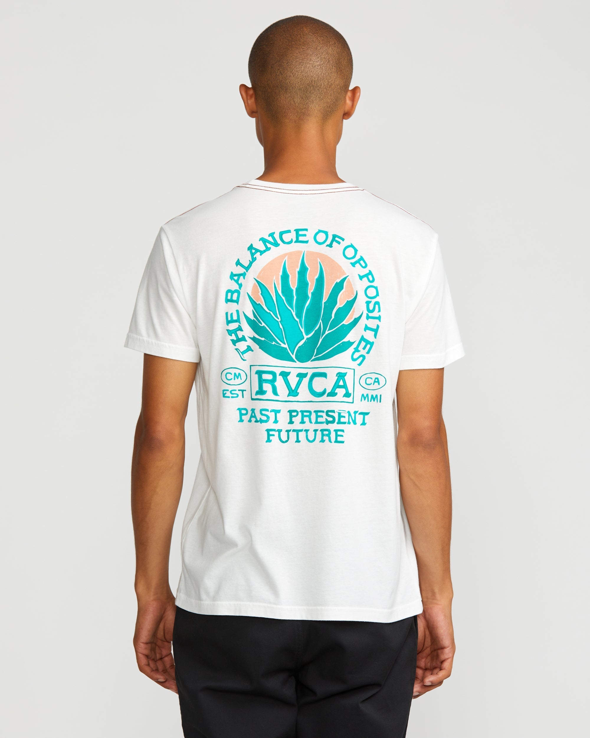 RVCAgave Short Sleeve Tee - Antique White | RVCA outlet