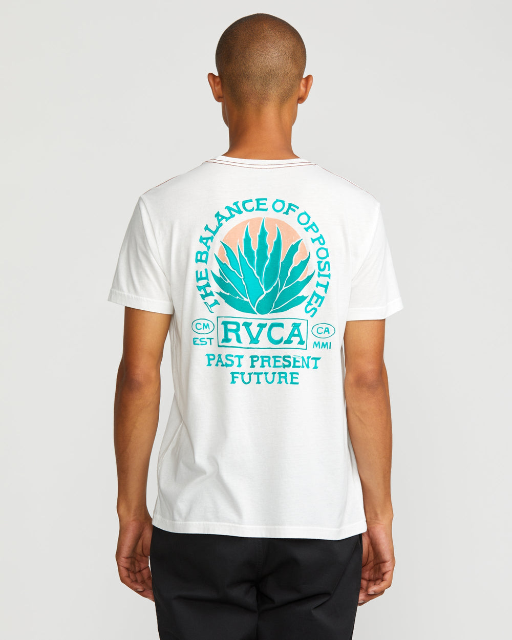 RVCAgave Short Sleeve Tee - Antique White | RVCA outlet