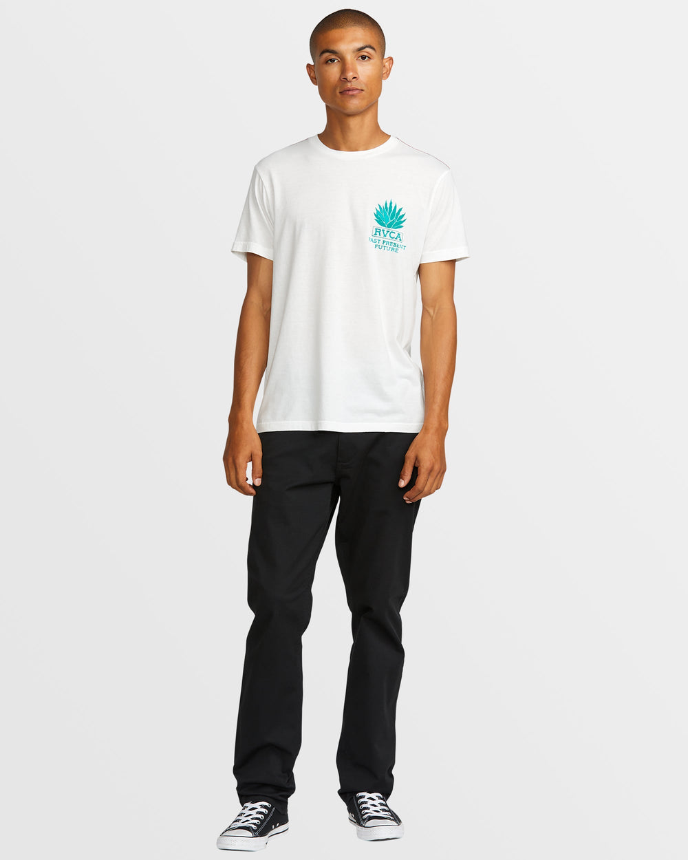 RVCAgave Short Sleeve Tee - Antique White | RVCA outlet