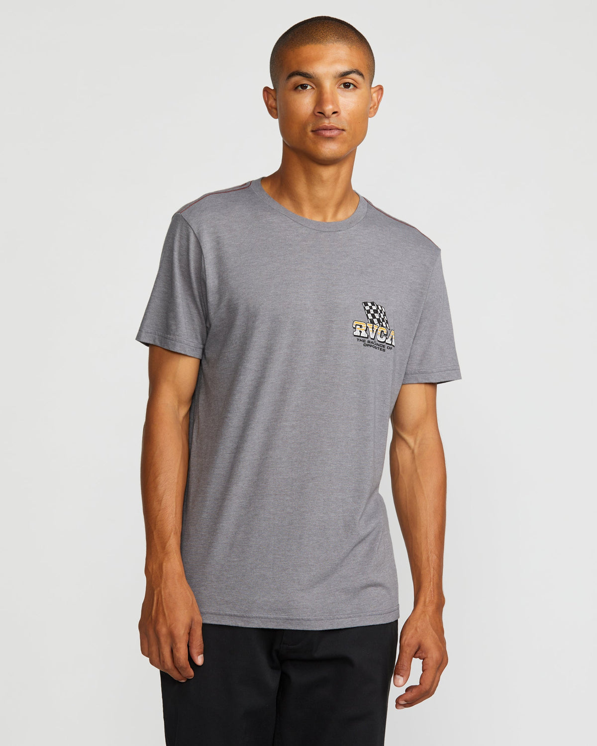 Speed Eagle Short Sleeve Tee - Smoke | RVCA discount