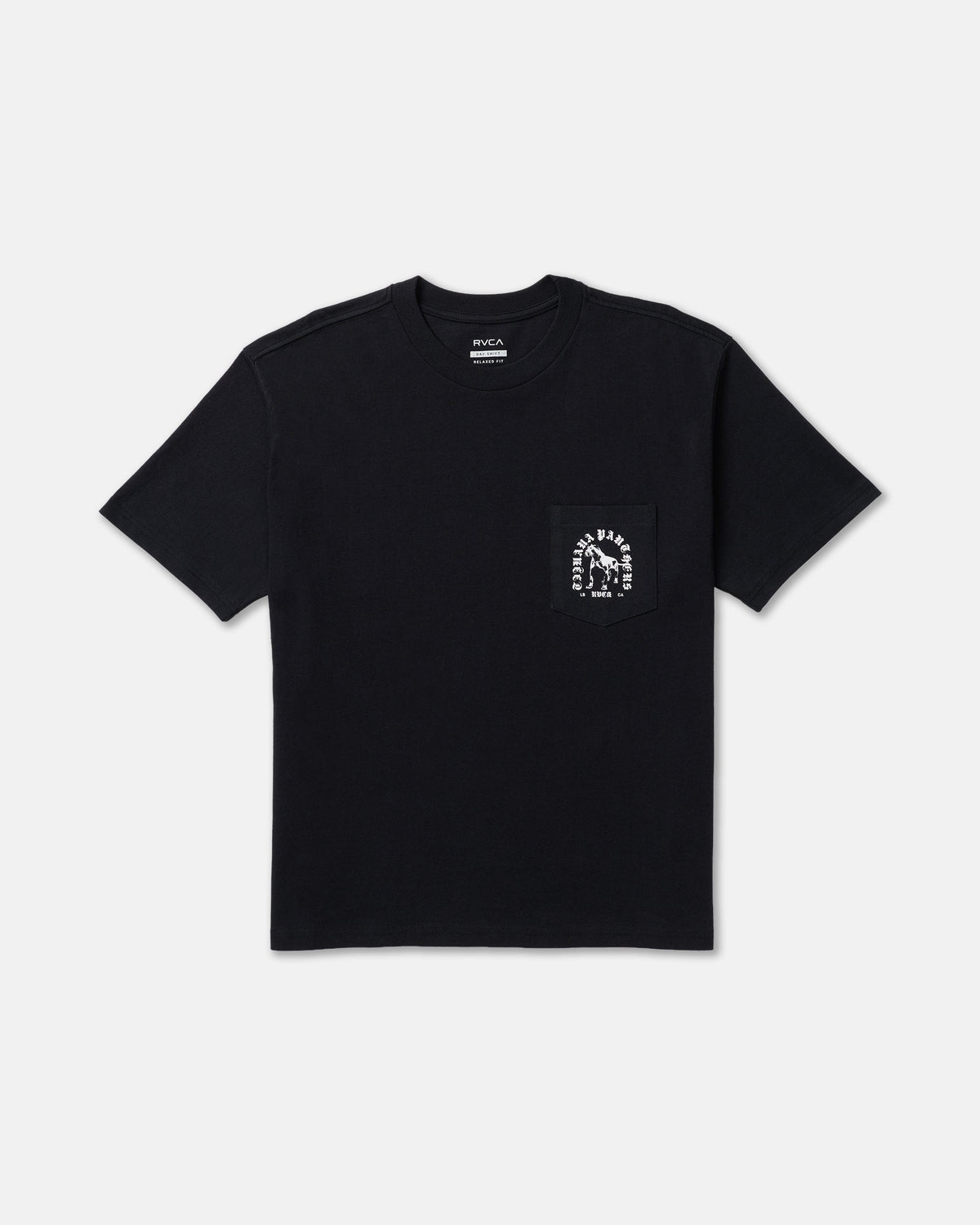 Bad Panther Short Sleeve Tee - Black | RVCA near me