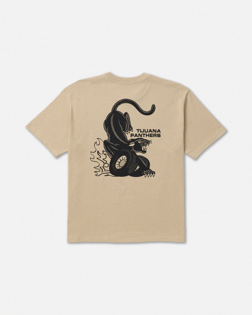 Burner Short Sleeve Tee - Khaki | RVCA on sale