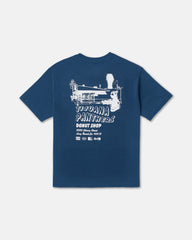 CS Donut Shop Short Sleeve Tee - Dark Denim | RVCA for sale