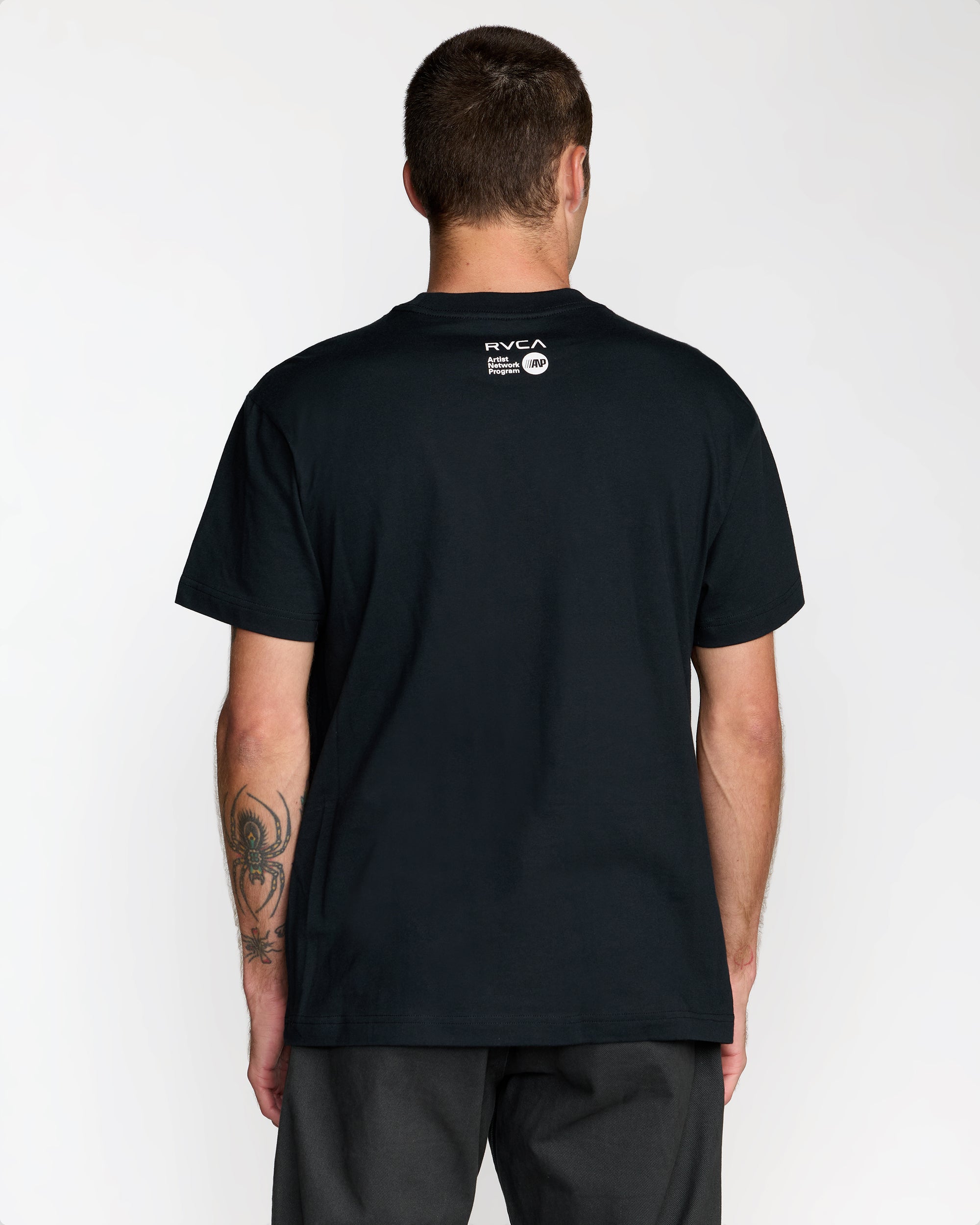 Saber Short Sleeve Tee - Black | RVCA sale
