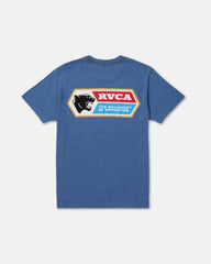 Pantero Short Sleeve Tee - Indigo | RVCA online