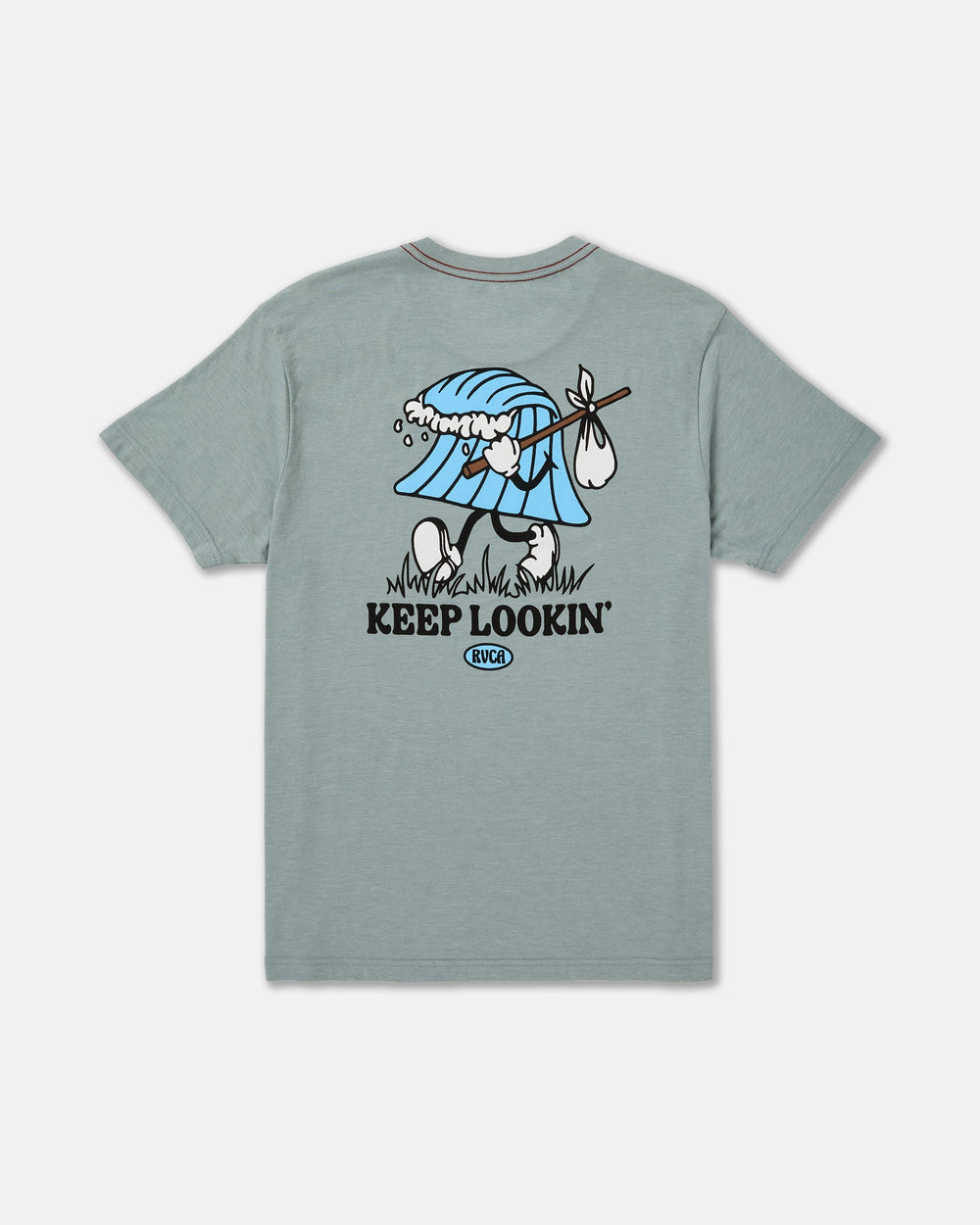 Keep Looking Short Sleeve Tee - Lead | RVCA US
