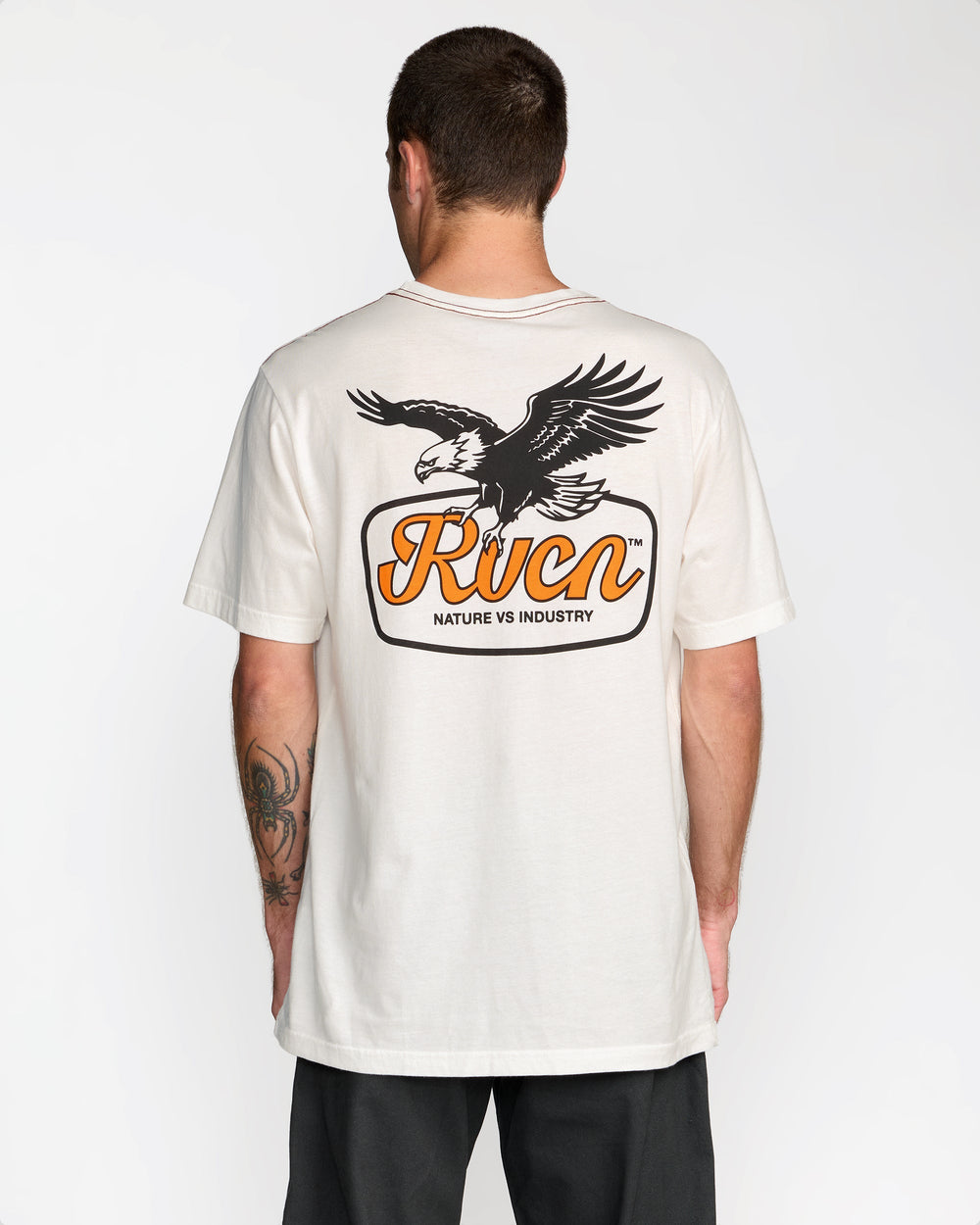 On Wings Short Sleeve Tee - Antique White | RVCA US