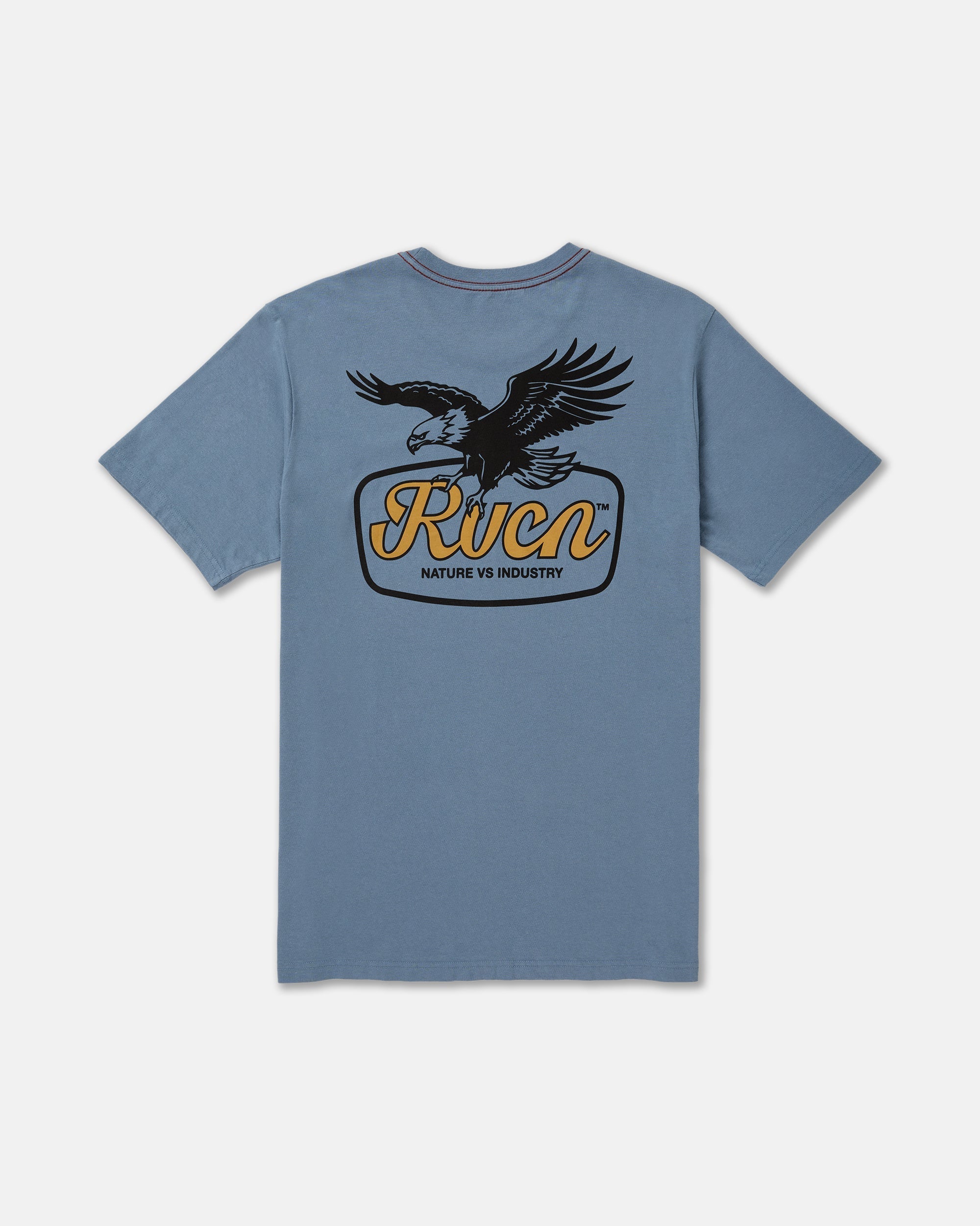 On Wings Short Sleeve Tee - Vintage Navy | RVCA US