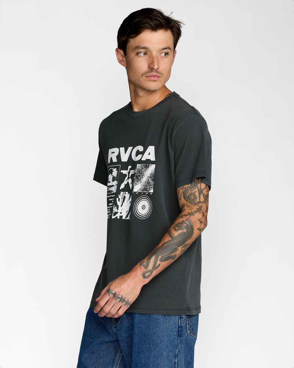 RVCA Program Tee - Pirate Black | RVCA US