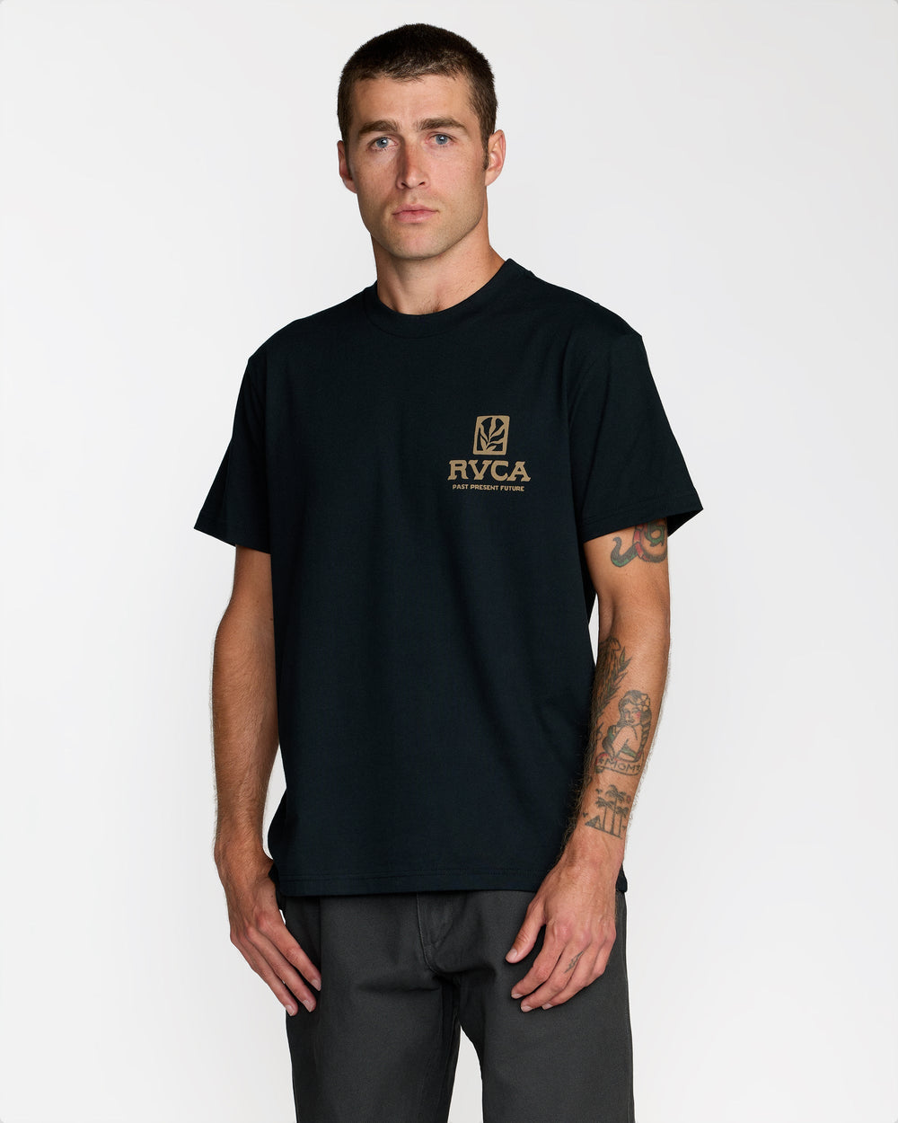 Palmgrove Tee - Black | RVCA sale