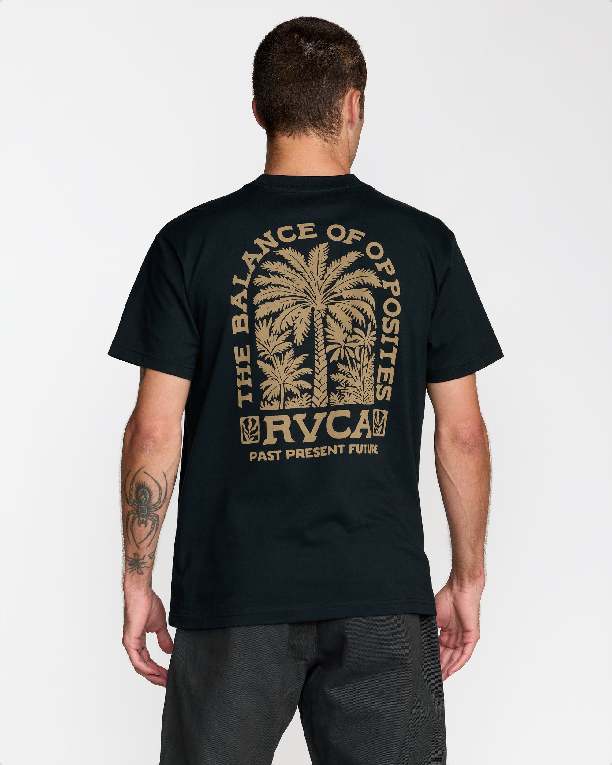 Palmgrove Tee - Black | RVCA sale