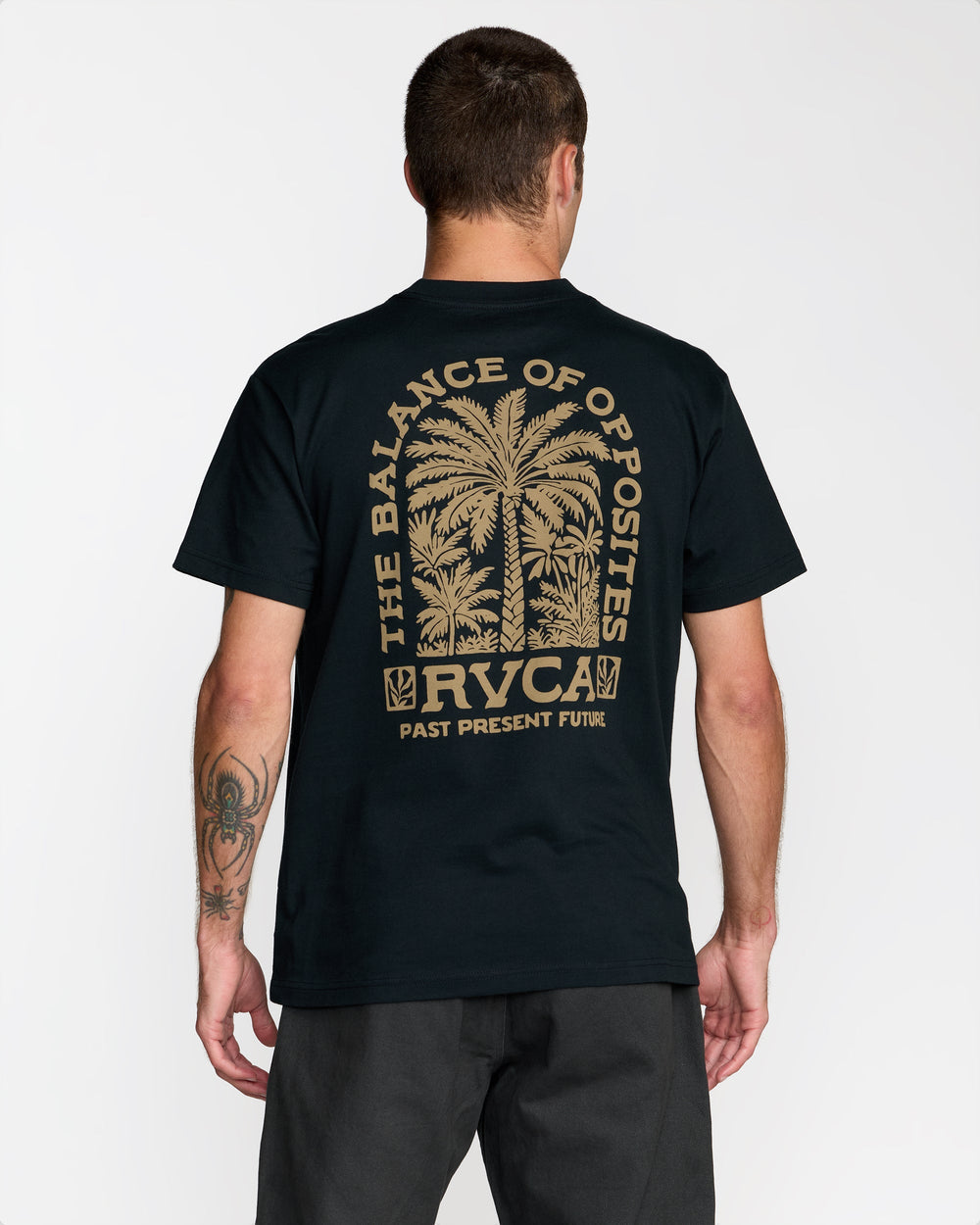 Palmgrove Tee - Black | RVCA sale