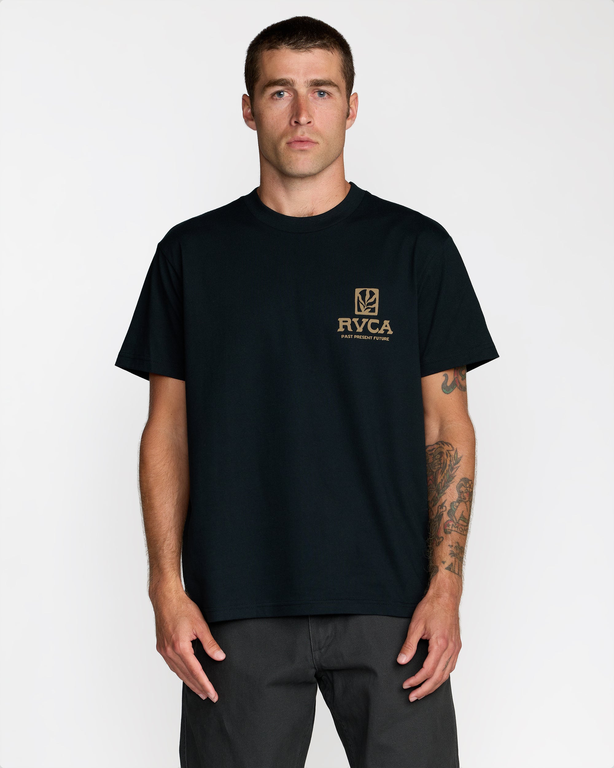 Palmgrove Tee - Black | RVCA sale