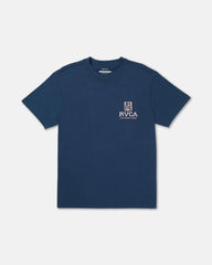 Palmgrove Tee - Moody Blue | RVCA discount